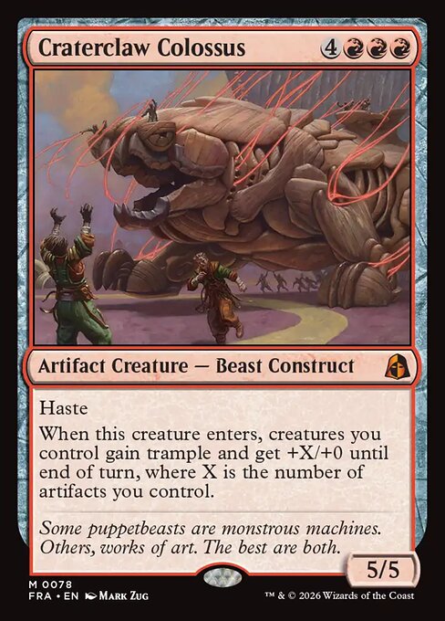 Craterclaw Colossus [Foil]