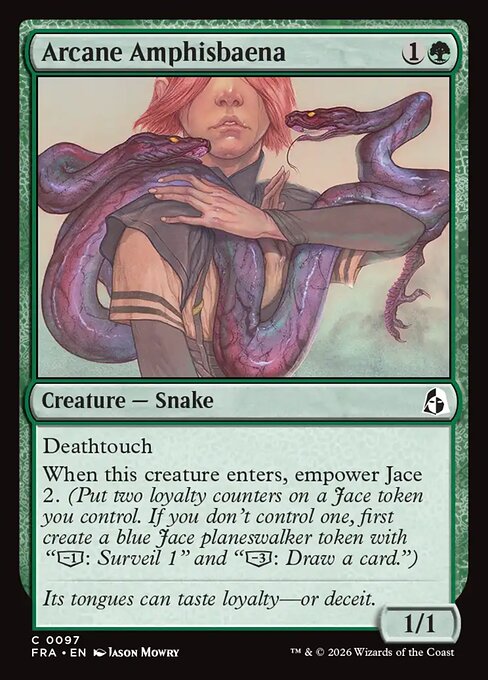Arcane Amphisbaena [Foil]