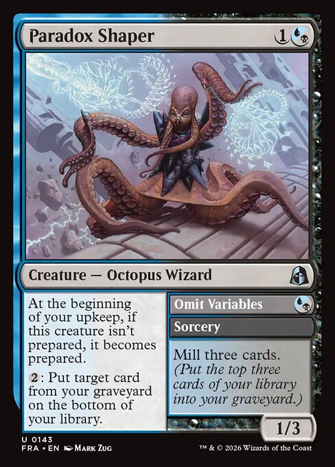 Paradox Shaper // Omit Variables [Foil]