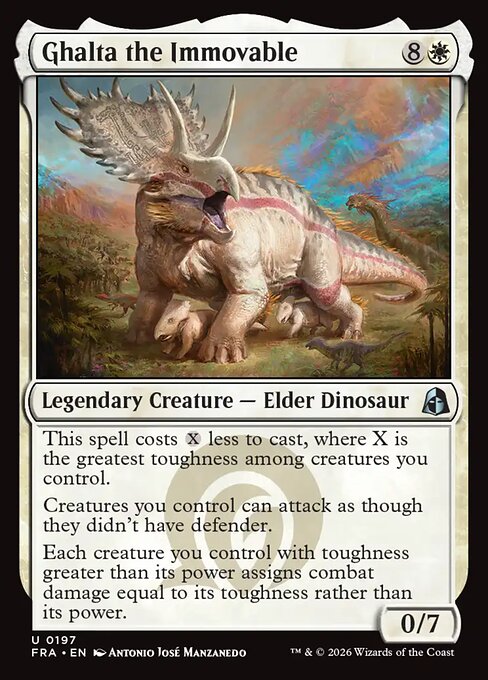 Ghalta the Immovable [Foil]