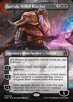 Garruk, Veiled Butcher [Borderless]