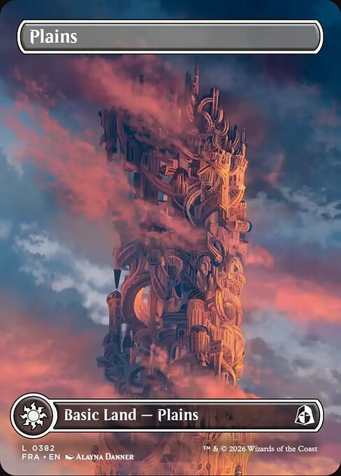 Plains [Borderless Tower Foil]