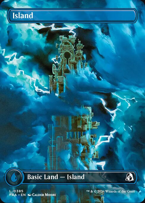 Island [Borderless Tower Foil]