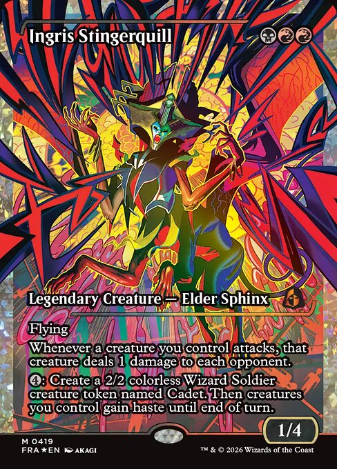 Ingris Stingerquill [Japan Showcase Fracture Foil]