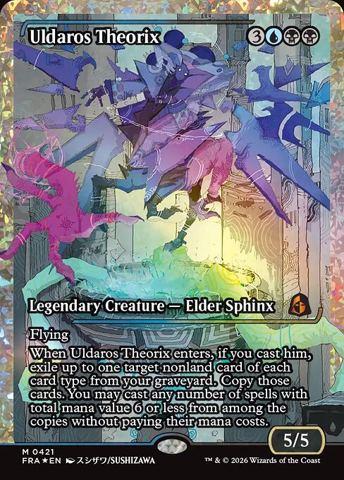 Uldaros Theorix [Japan Showcase Fracture Foil]