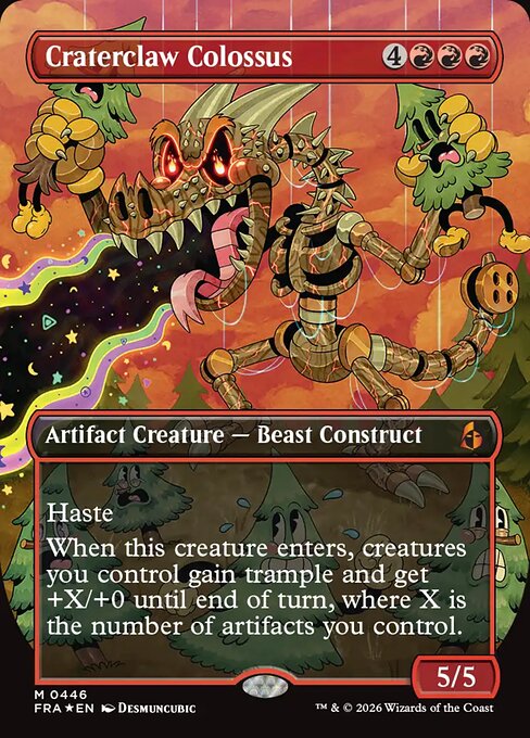 Craterclaw Colossus [Secret Lair Foil]