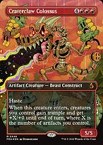 Craterclaw Colossus [Secret Lair Foil]