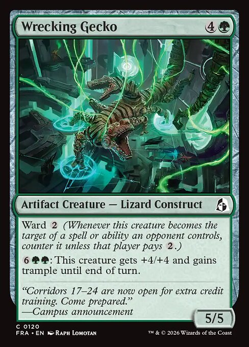 Wrecking Gecko [Foil]