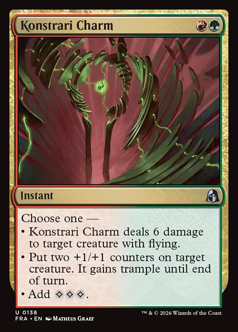 Konstrari Charm [Foil]