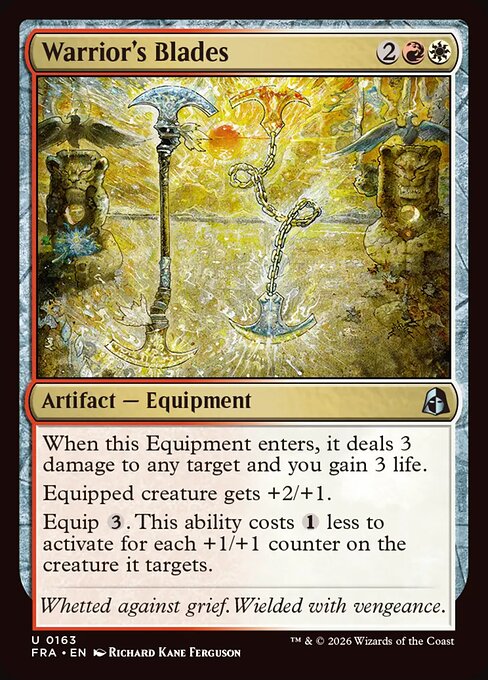 Warrior's Blades [Foil]