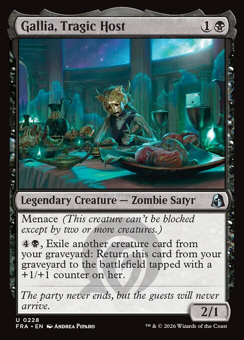 Gallia, Tragic Host [Foil]