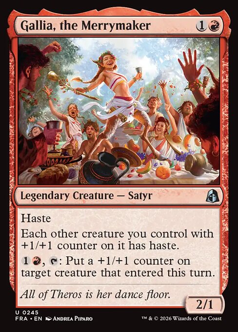 Gallia, the Merrymaker [Foil]