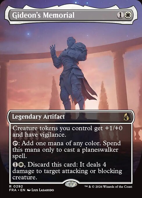 Gideon's Memorial [Borderless Foil]