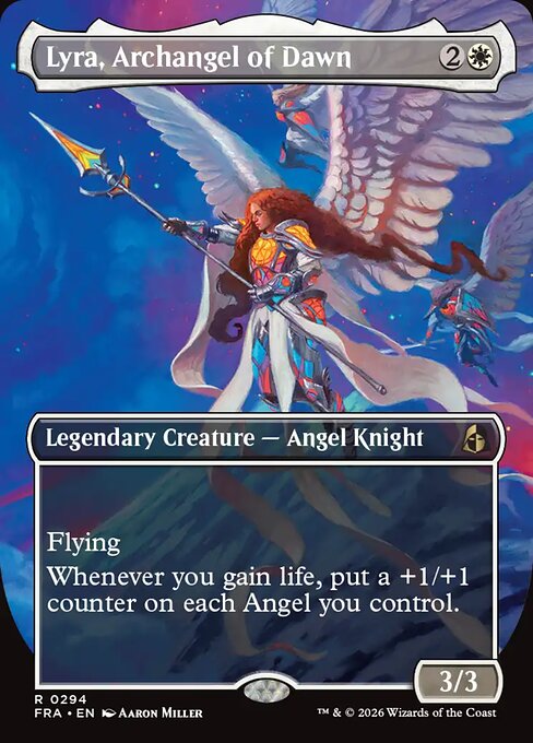 Lyra, Archangel of Dawn [Borderless]