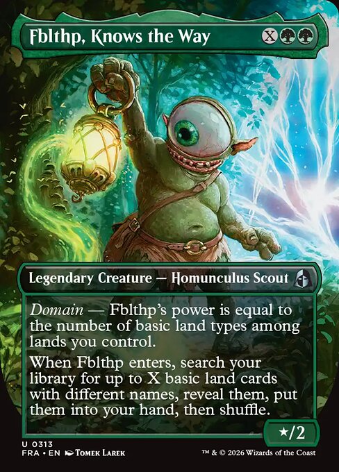 Fblthp, Knows the Way [Borderless Foil]