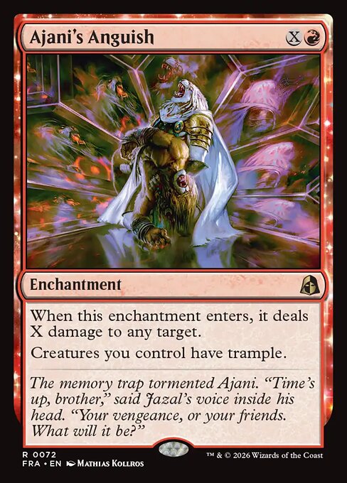 Ajani's Anguish [Foil]