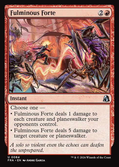 Fulminous Forte [Foil]