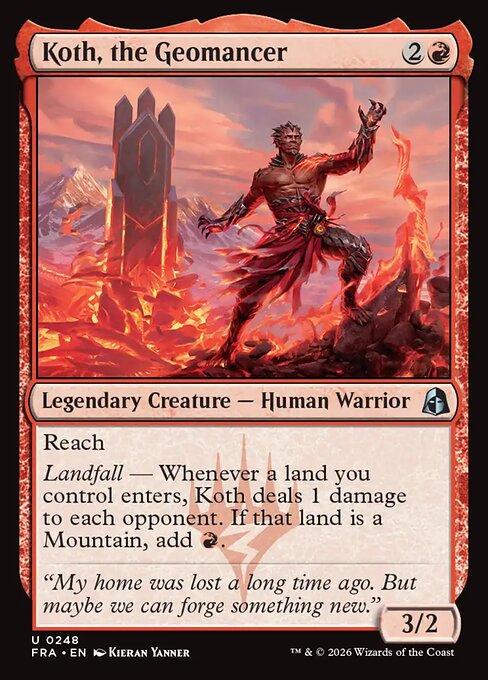 Koth, the Geomancer [Foil]