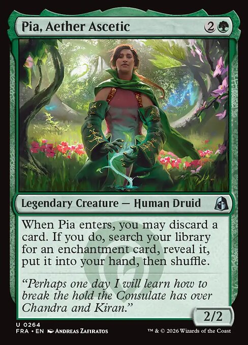 Pia, Aether Ascetic [Foil]