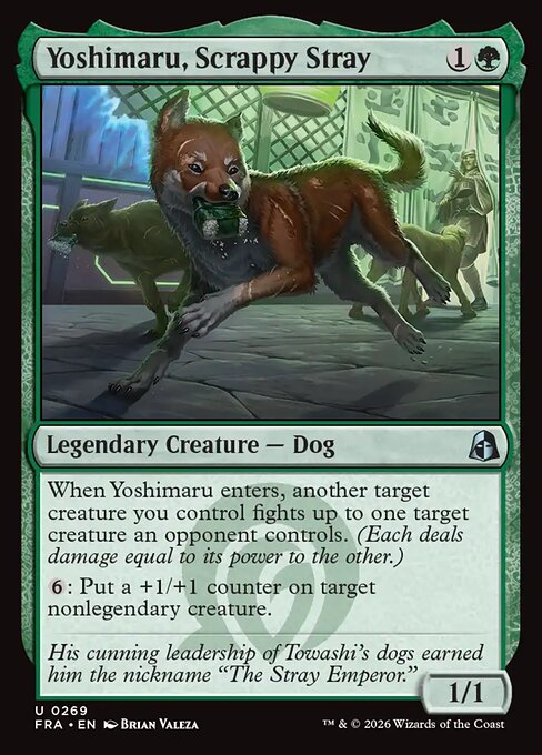 Yoshimaru, Scrappy Stray [Foil]