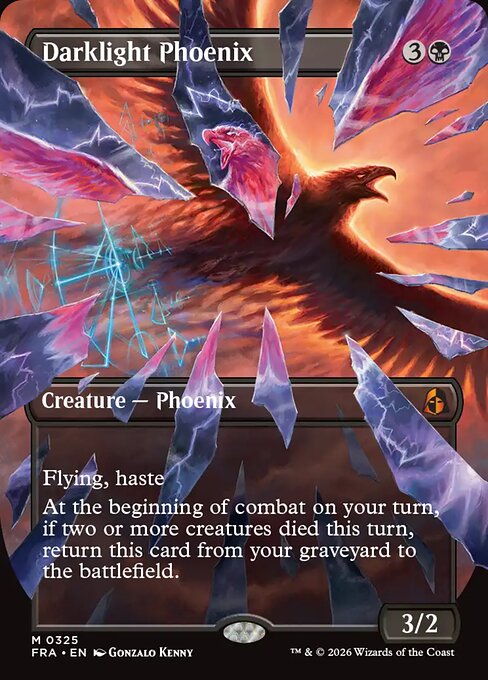 Darklight Phoenix [Shattered Mirror Foil]