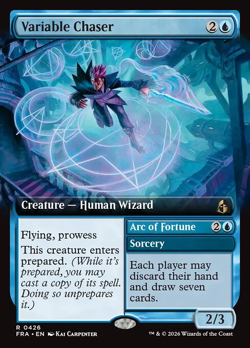 Variable Chaser // Arc of Fortune [Extended Artwork Foil]