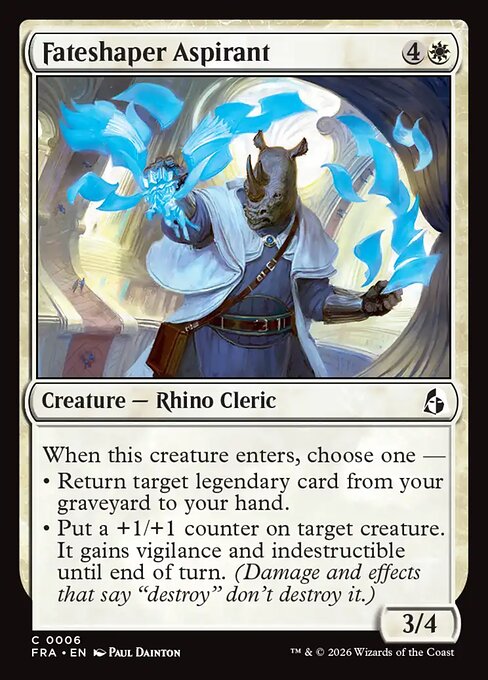 Fateshaper Aspirant [Foil]