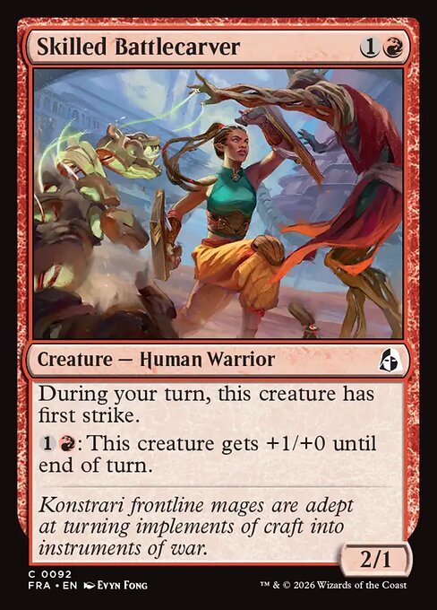 Skilled Battlecarver [Foil]