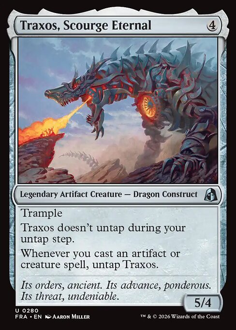 Traxos, Scourge Eternal [Foil]