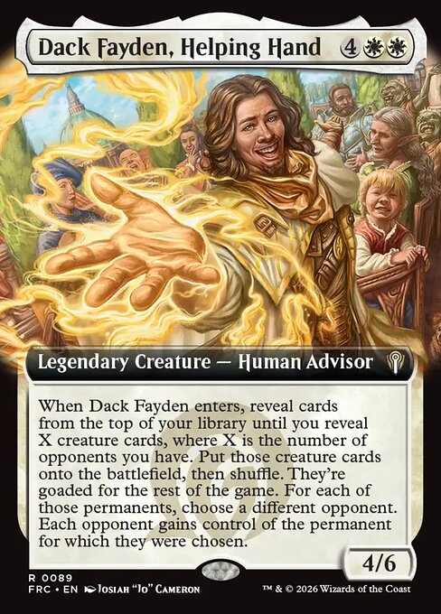 Dack Fayden, Helping Hand [Extended Artwork]