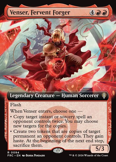 Venser, Fervent Forger [Extended Artwork]