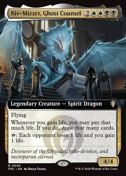 Niv-Mizzet, Ghost Counsel [Extended Artwork]