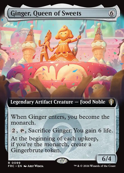 Ginger, Queen of Sweets [Extended Artwork]