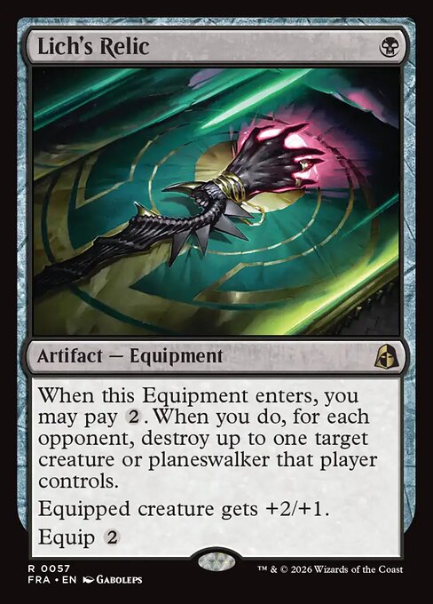 Lich's Relic [Foil]