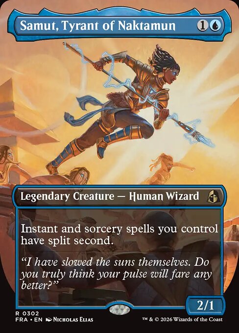 Samut, Tyrant of Naktamun [Borderless Foil]