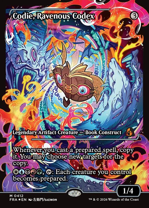 Codie, Ravenous Codex [Japan Showcase Foil]