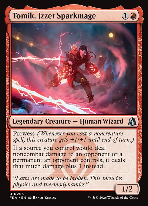 Tomik, Izzet Sparkmage [Foil]
