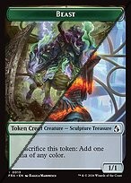 Beast Token  // Sculpture Treasure Token TFRA 