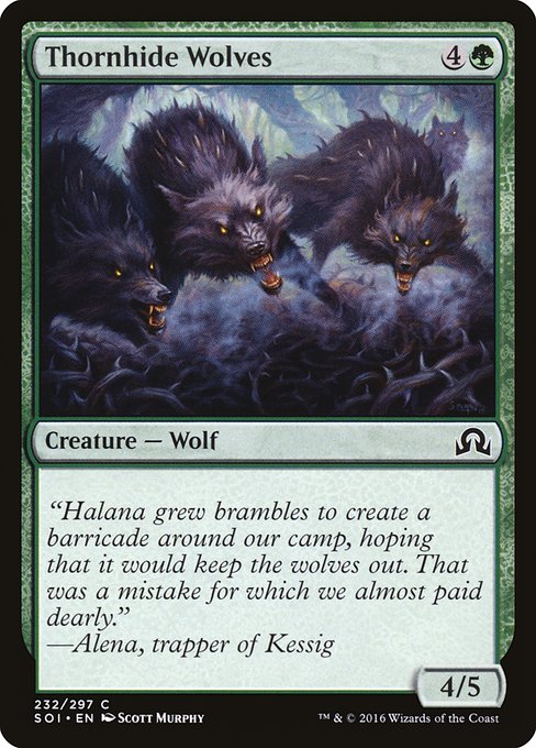Thornhide Wolves [Foil]