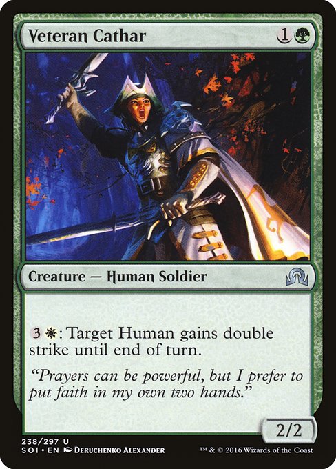 Veteran Cathar [Foil]