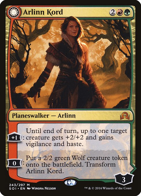 Arlinn Kord // Arlinn, Embraced by the Moon [Foil]