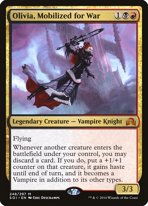 Olivia, Mobilized for War [Foil]