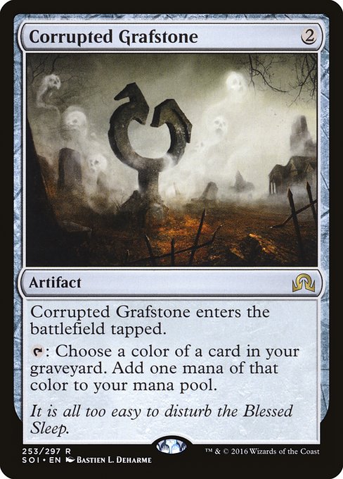 Corrupted Grafstone [Foil]