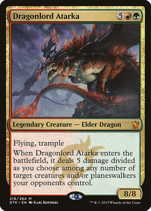 Dragonlord Atarka [Foil]
