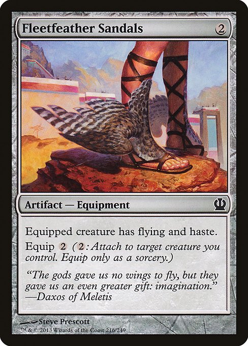 Fleetfeather Sandals [Foil]