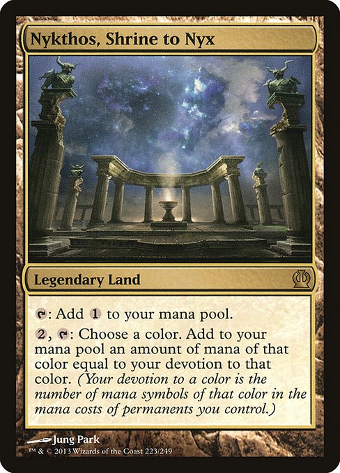 Nykthos, Shrine to Nyx [Foil]
