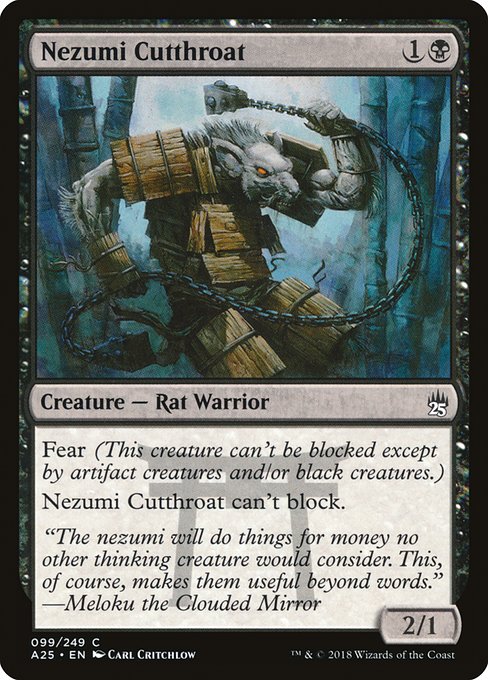 Nezumi Cutthroat [Foil]