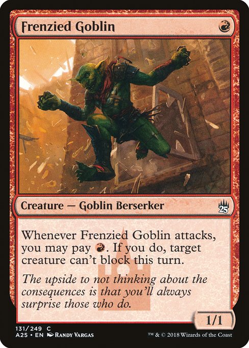 Frenzied Goblin [Foil]