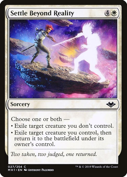 Settle Beyond Reality [Foil]
