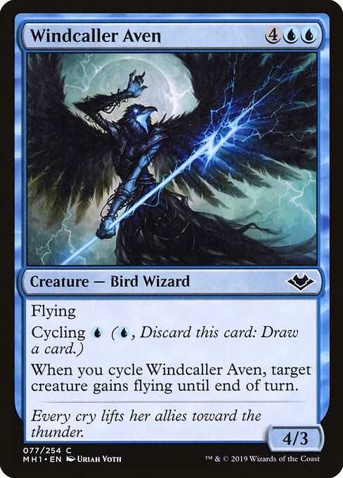 Windcaller Aven [Foil]